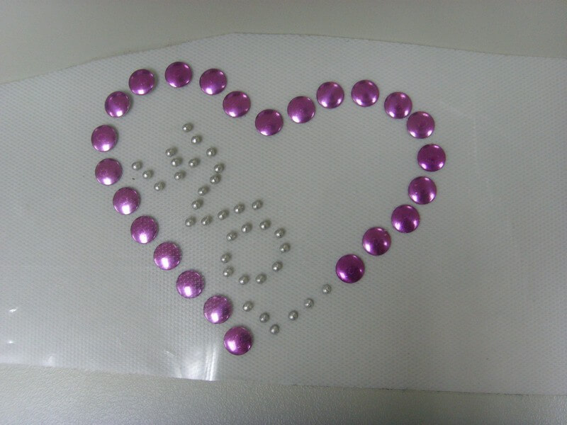 RHINESTONE RHINESTUD HOTFIX TRANSFER